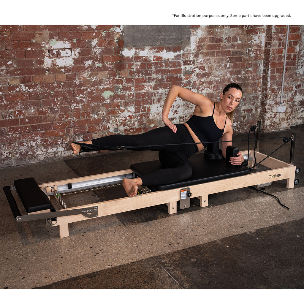 Lifespan Fitness Contour Pro Studio Aluminium Reformer Pilates Bed Set -  Bunnings Australia
