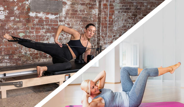 What is the difference between Reformer Pilates and Mat Pilates?