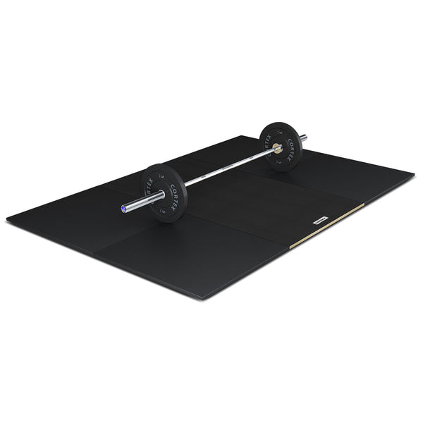 CORTEX 50mm Weightlifting Platform V2 with Dual Density Mats - Ebony (3m x 2m)