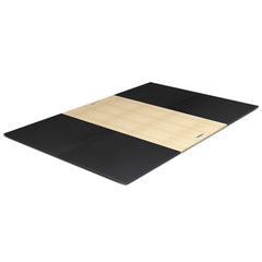 CORTEX 50mm Weightlifting Platform V2 with Dual Density Mats Framed Set - Natural (3m x 2m)