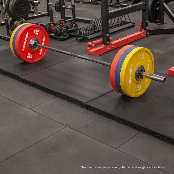 CORTEX 50mm Weightlifting Platform V2 with Dual Density Mats - Natural (3m x 1m)