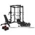 CORTEX SM-20 6-in-1 Power Rack with Smith & Cable Machine with 48kg Revolock V2 Adjustable Dumbbells + 100kg Essentials Package