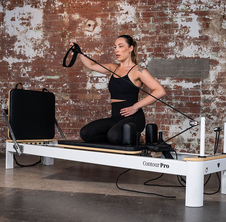 Lifespan Fitness Contour 2 Folding Wood Pilates Reformer Set - Bunnings  Australia