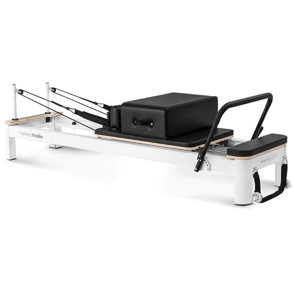 Contour Studio Commercial Pilates Reformer Machine (Black)