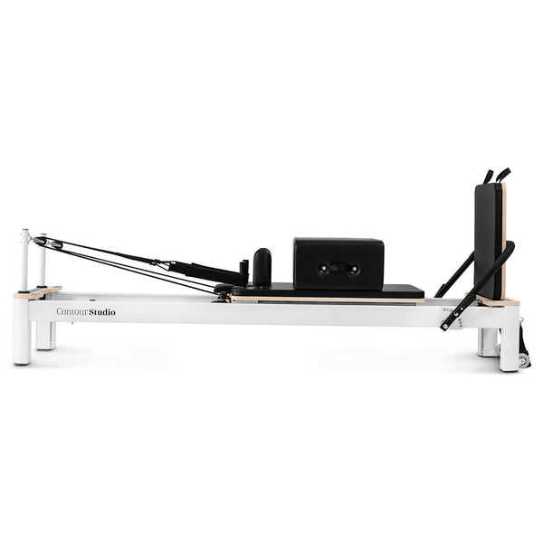 Contour Studio Commercial Pilates Reformer Machine (Black)