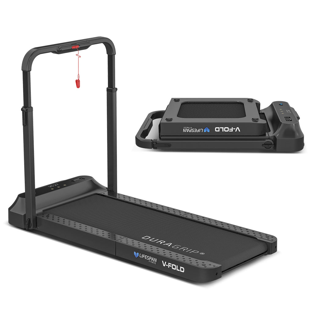 Lifespan Fitness V-FOLD Walking Pad Treadmill with SmartStride