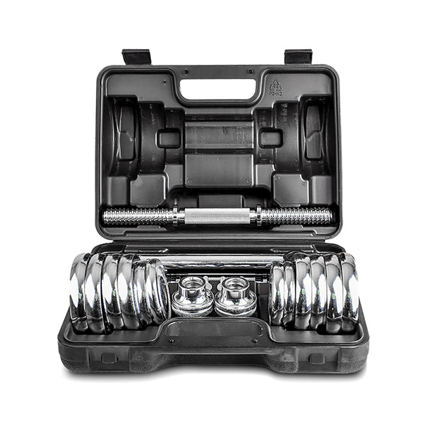 LSG 30kg Dumbbell and Barbell 2-in-1 Set